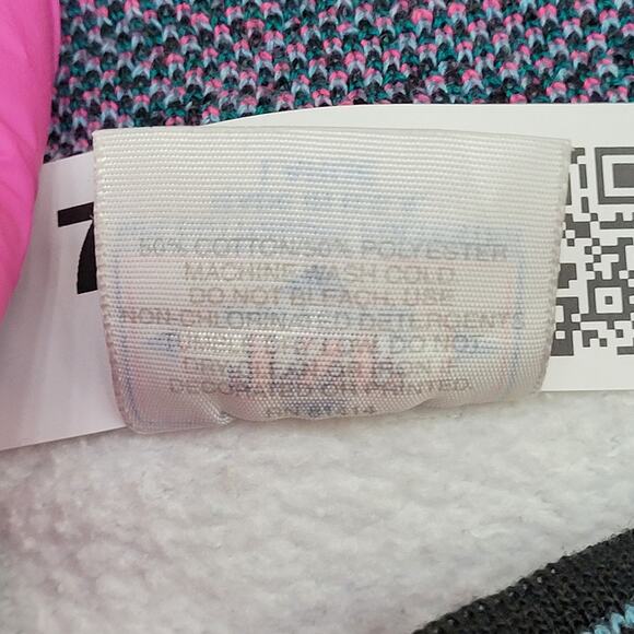 Vintage Native-American Ringer Sweatshirt Womens Large 22x22 USA - Picture 9 of 15